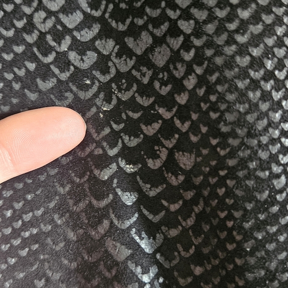 VINTAGE CHIA black leather crop jacket - Picture 8 of 8